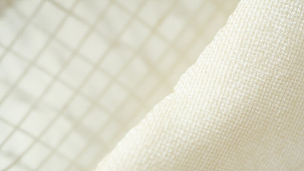 Comparaison densité de tissage satin lâche versus serré