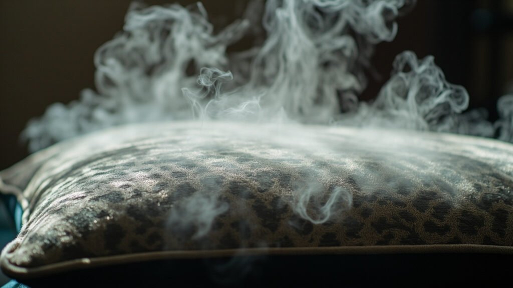 Vapeur douce redonnant du volume au poil